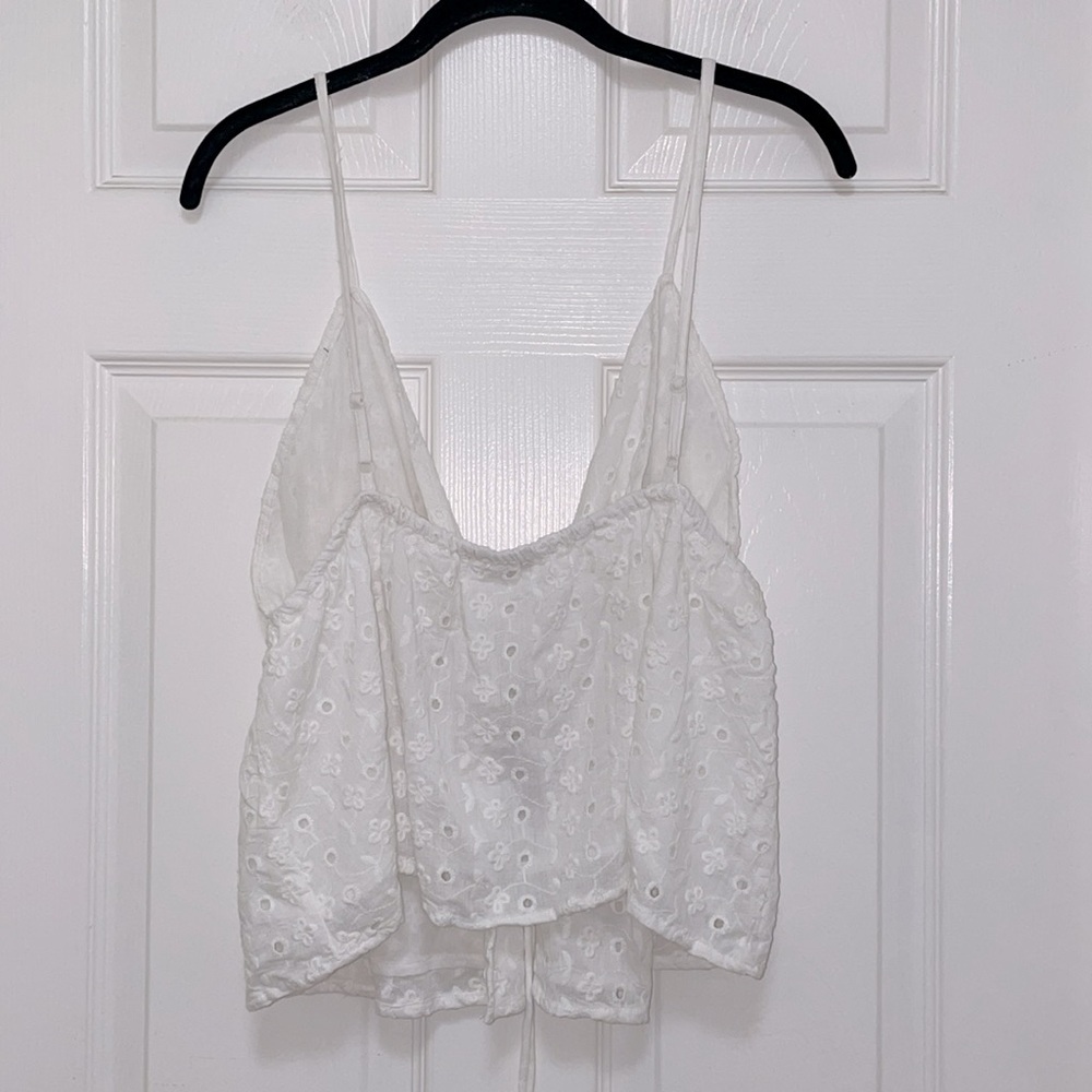 ASOS White Eyelet Short Set - Picture 6 of 10